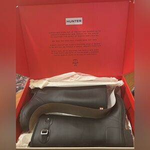 Black Hunter Knee High Boots